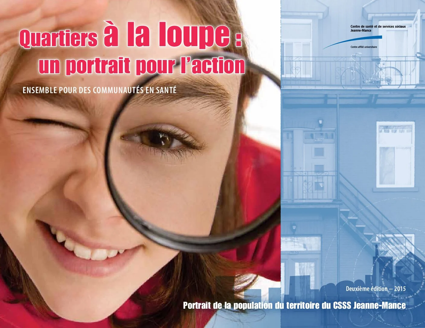 Portrait de la population montréalaise — page couverture